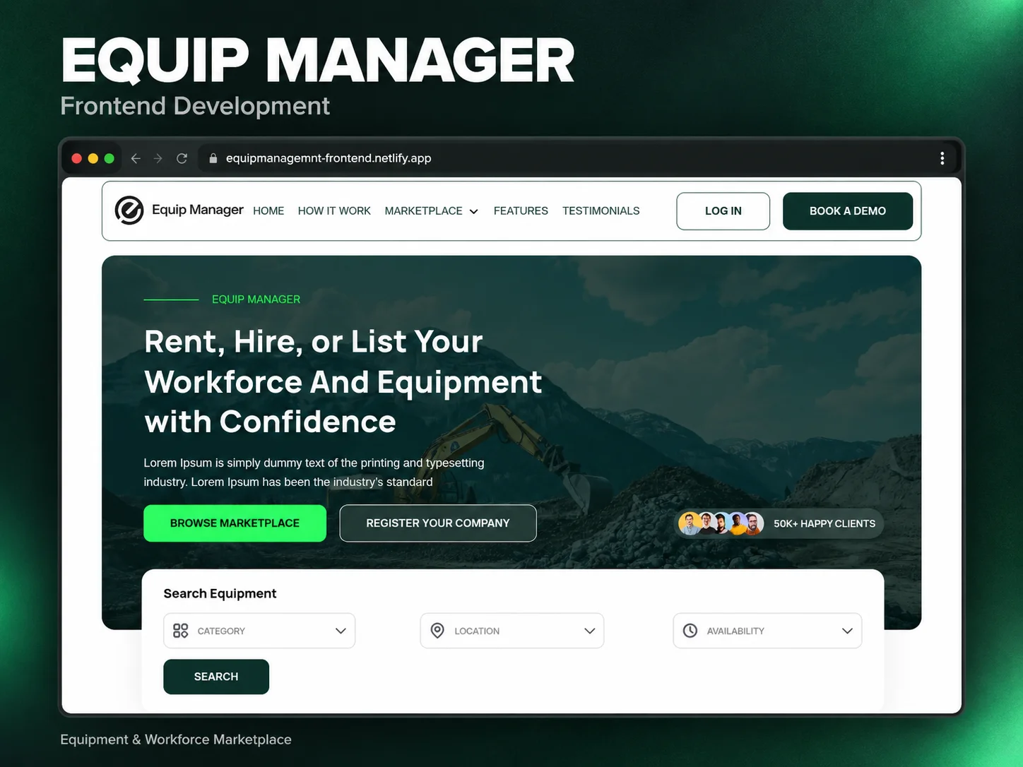 Equip Manager